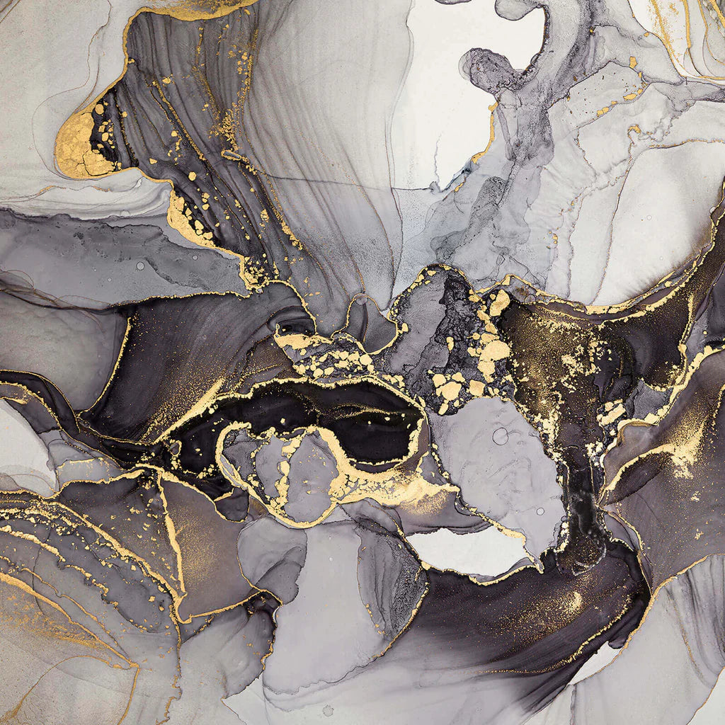 Fluid Art Gold