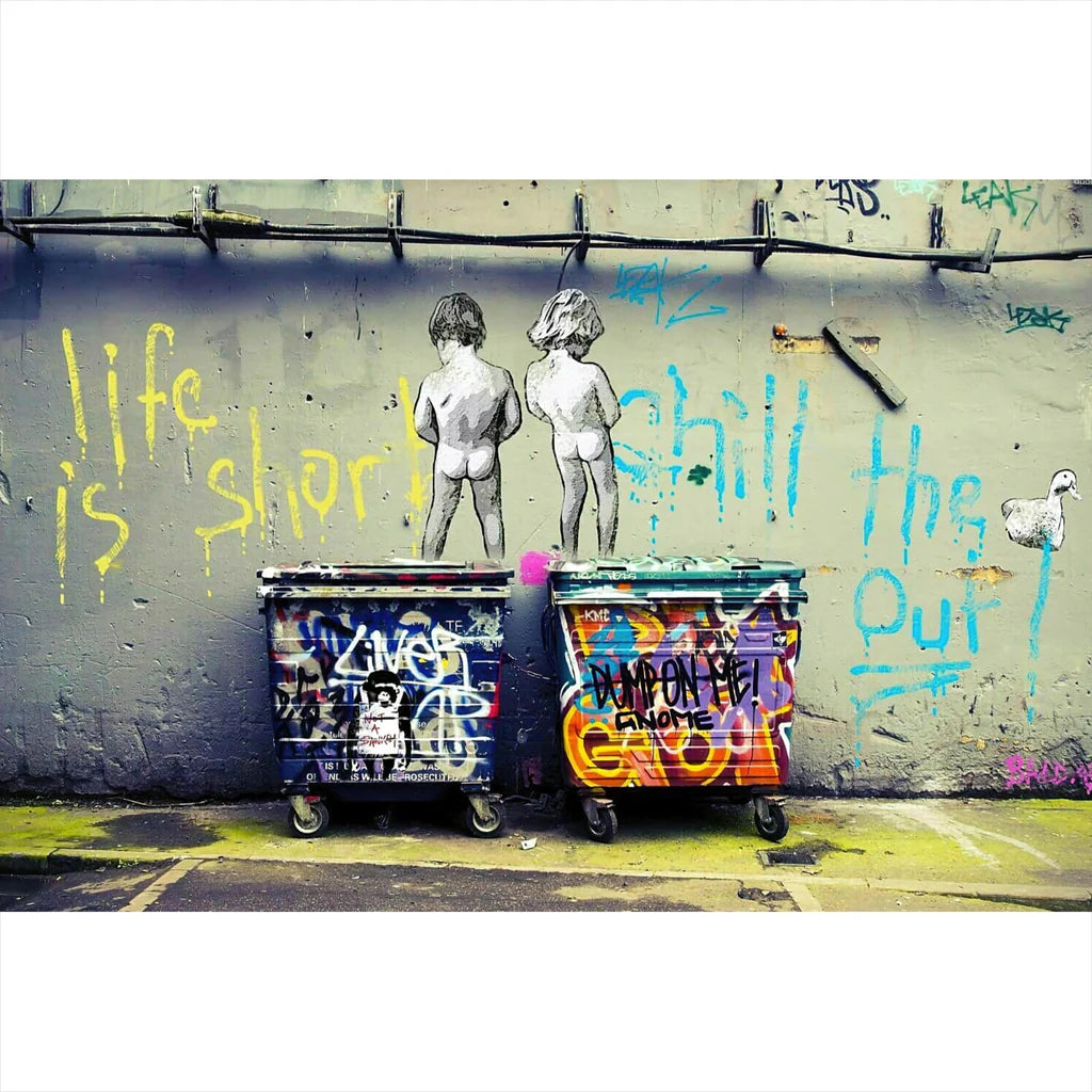Life is Short by Banksy